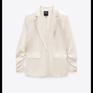 ZARA SATIN BLAZER